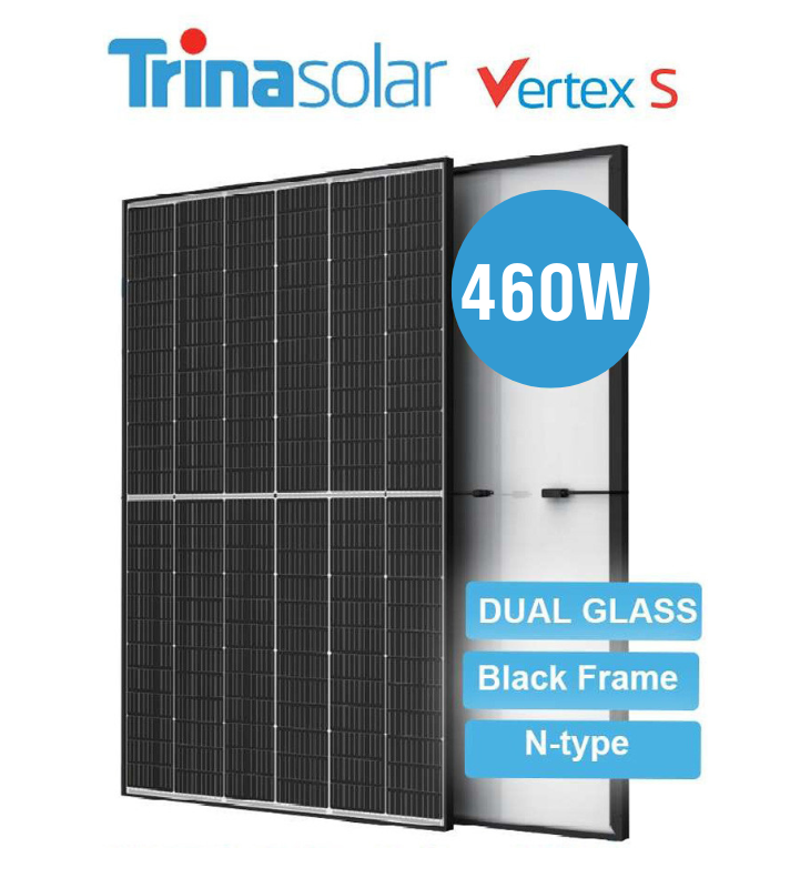 Panouri solare monocristaline Trina Solar Vertex S+ 460W Dual Glass